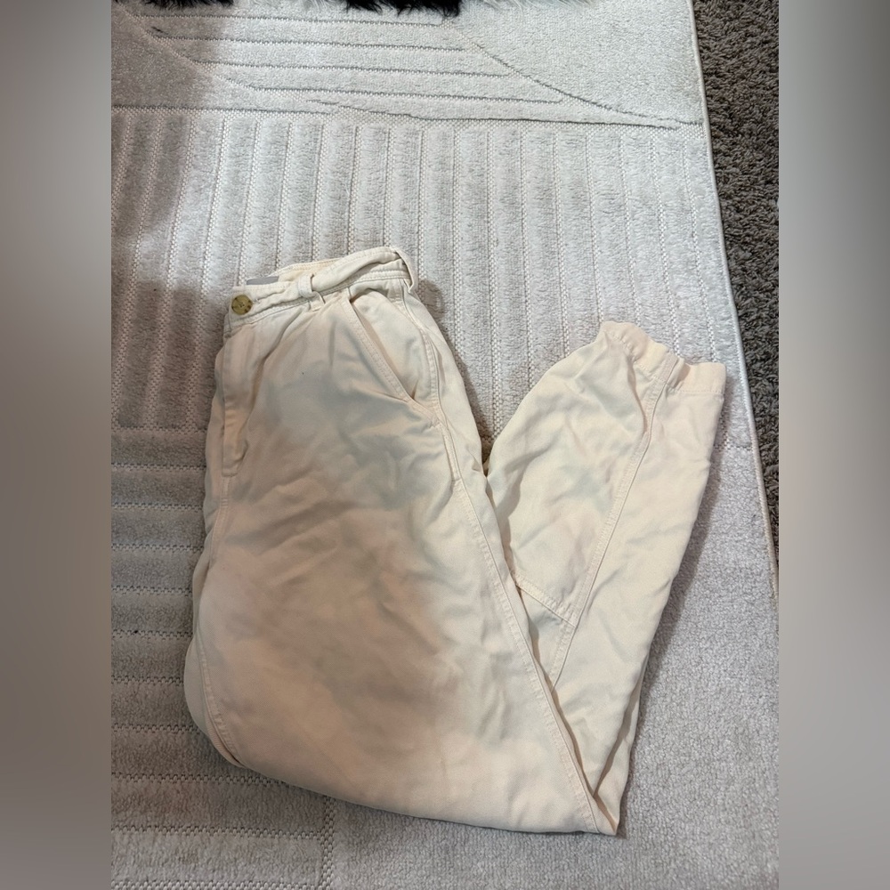 Everlane Cream Relaxed Pants